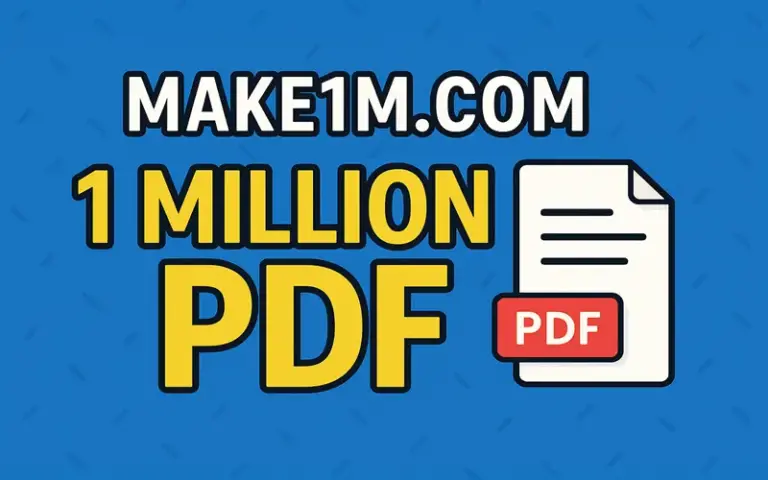make1m com 1 million pdf