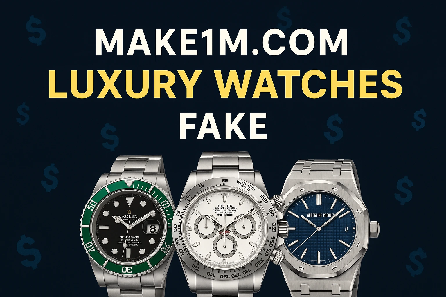 Make1m com Luxury Watches Fake