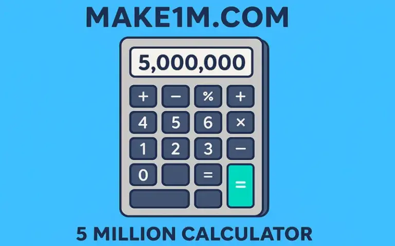 make1m com 5 million calculator