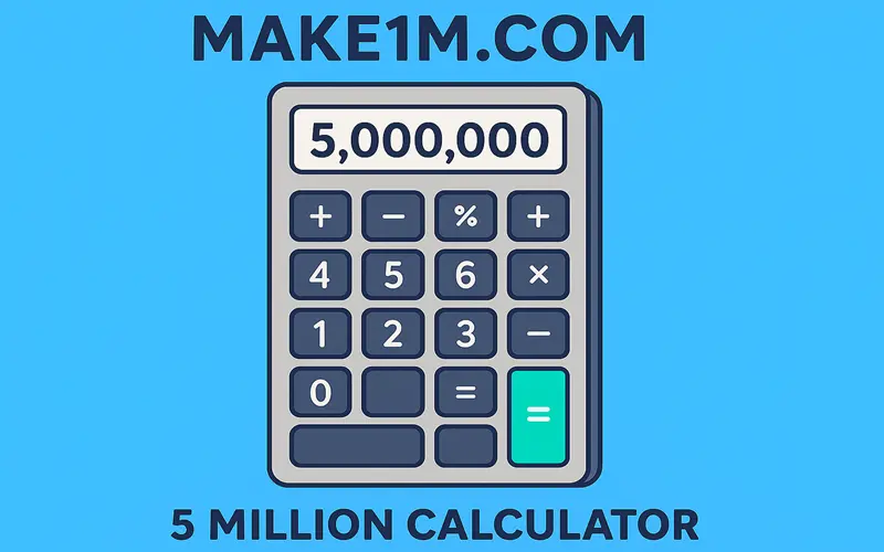 make1m com 5 million calculator
